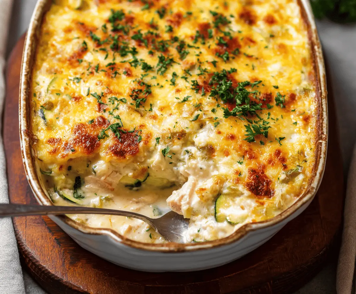 Easy Chicken Zucchini Casserole Recipe