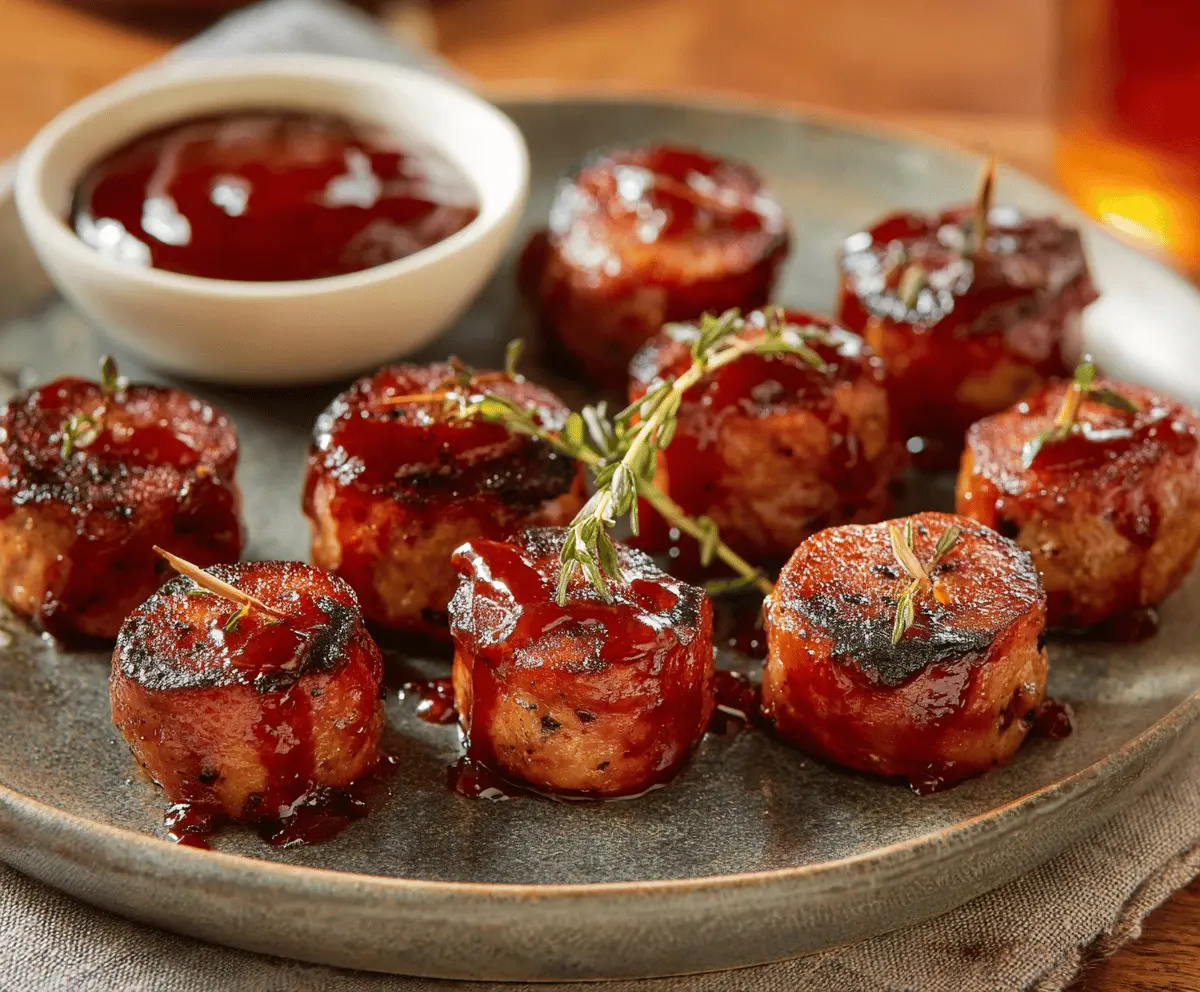 Easy BBQ Smoked Sausage Bites Recipe