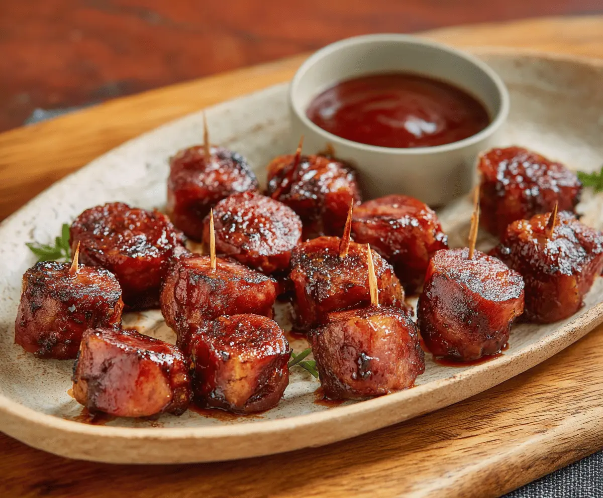 Easy BBQ Smoked Sausage Bites Recipe