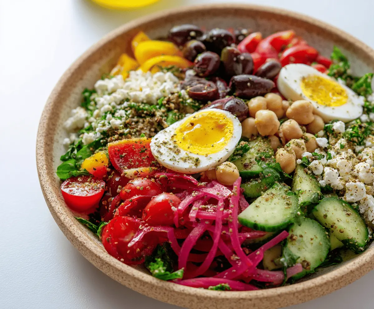 Fresh Mediterranean Salad Recipe for Summer