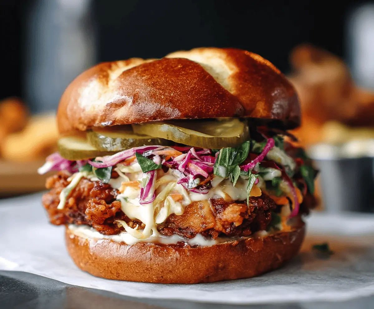 Crispy Fried Chicken Sandwich Recipe
