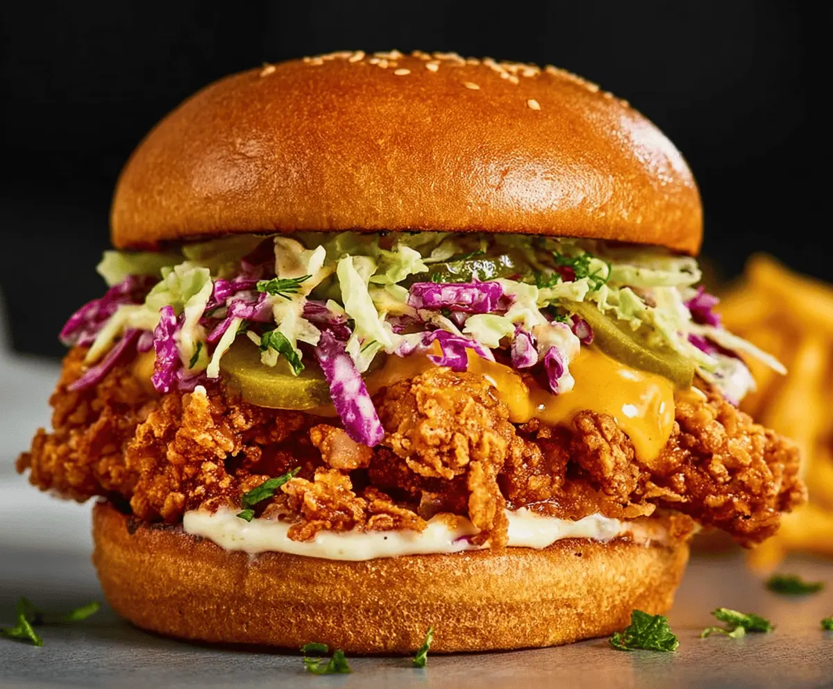 Crispy Fried Chicken Sandwich Recipe