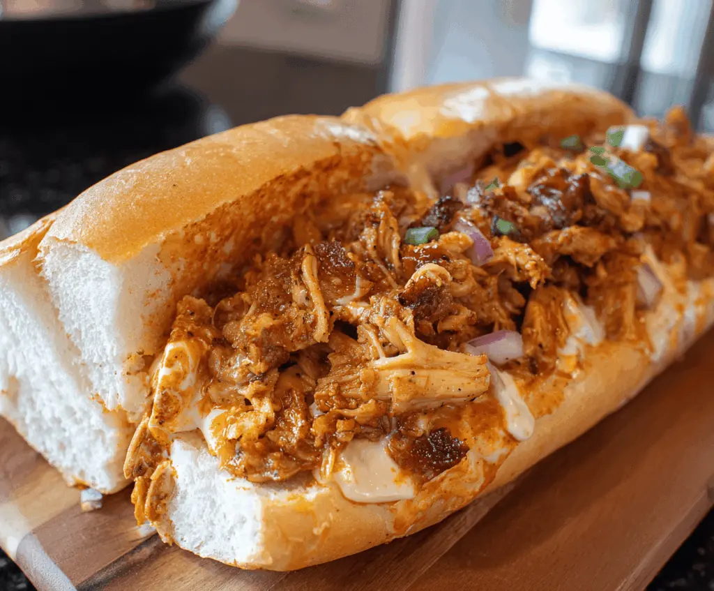 Buffalo Chicken Cheesesteak Recipe Easy and Flavorful