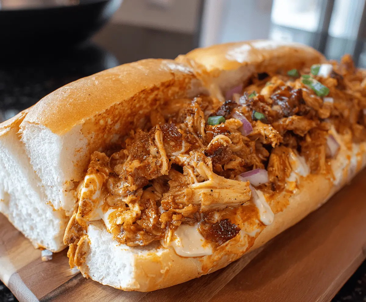 Buffalo Chicken Cheesesteak Recipe Easy and Flavorful