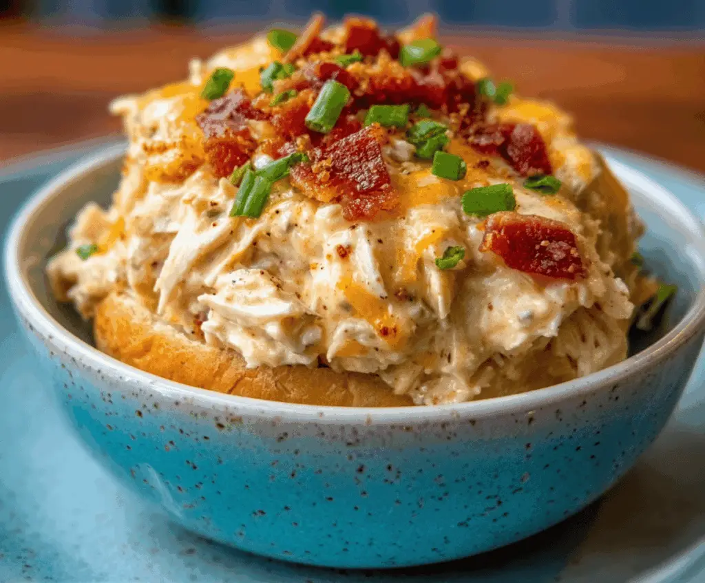 Creamy Crockpot Crack Chicken