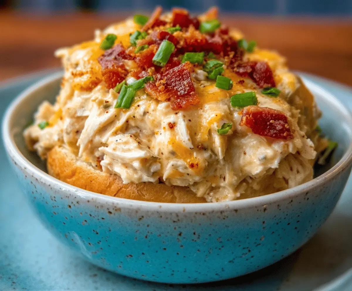 Creamy Crockpot Crack Chicken