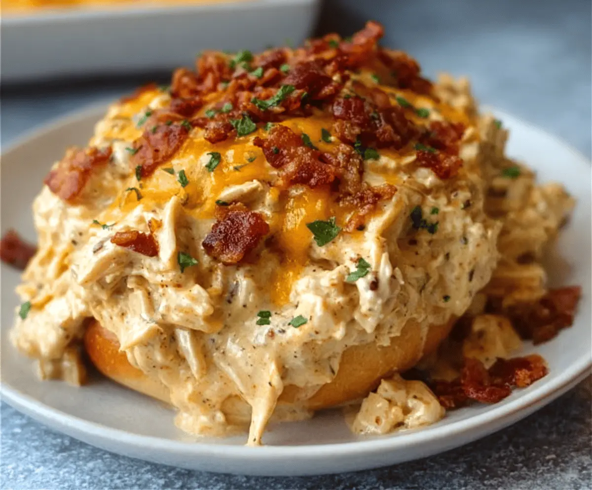 Creamy Crockpot Crack Chicken