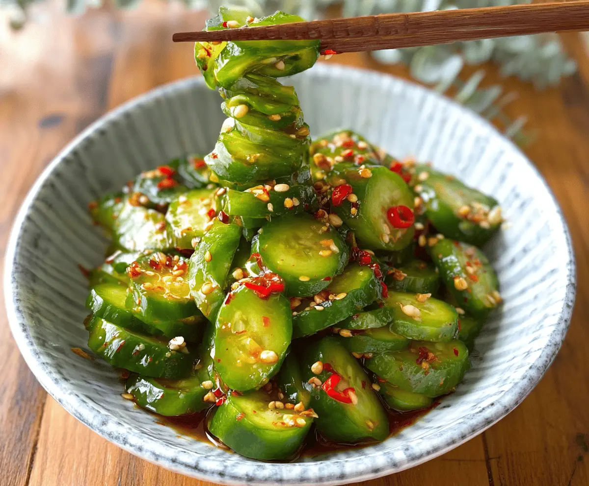 Asian Cucumber Salad