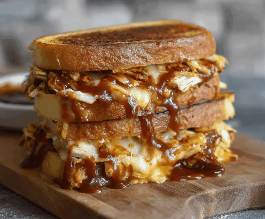Bbq Chicken Grilled Cheese