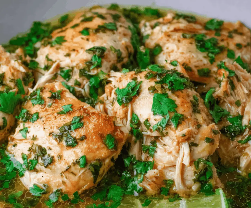 Crock Pot Cilantro Lime Chicken Recipe