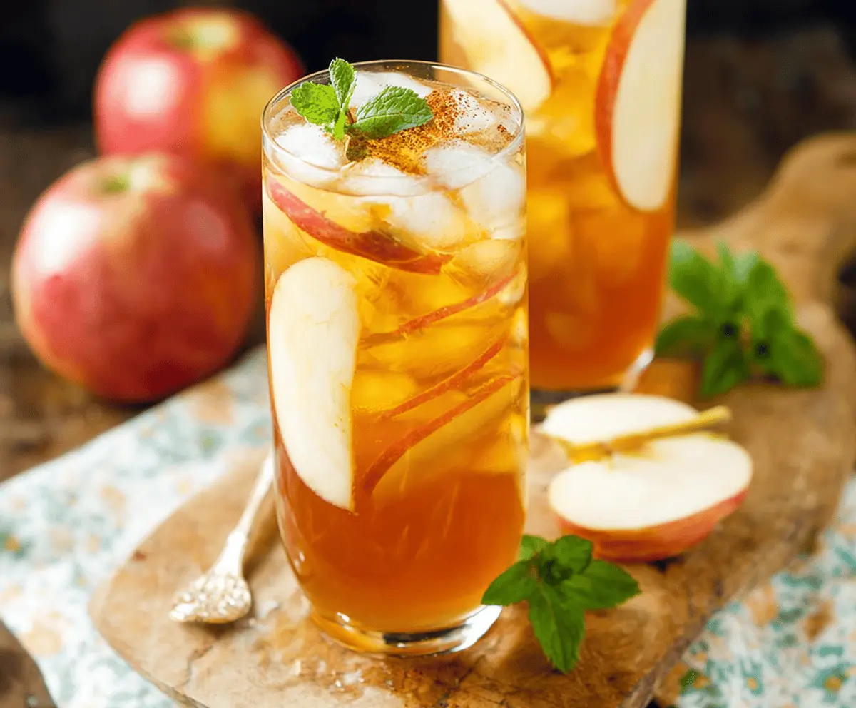 Apple Butter Iced Tea