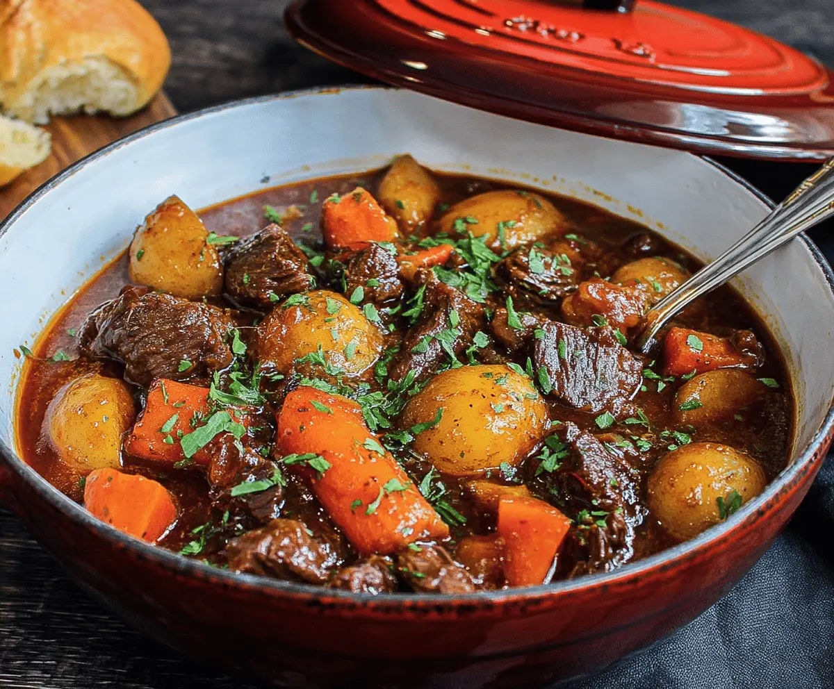 Dutch Oven Beef Stew