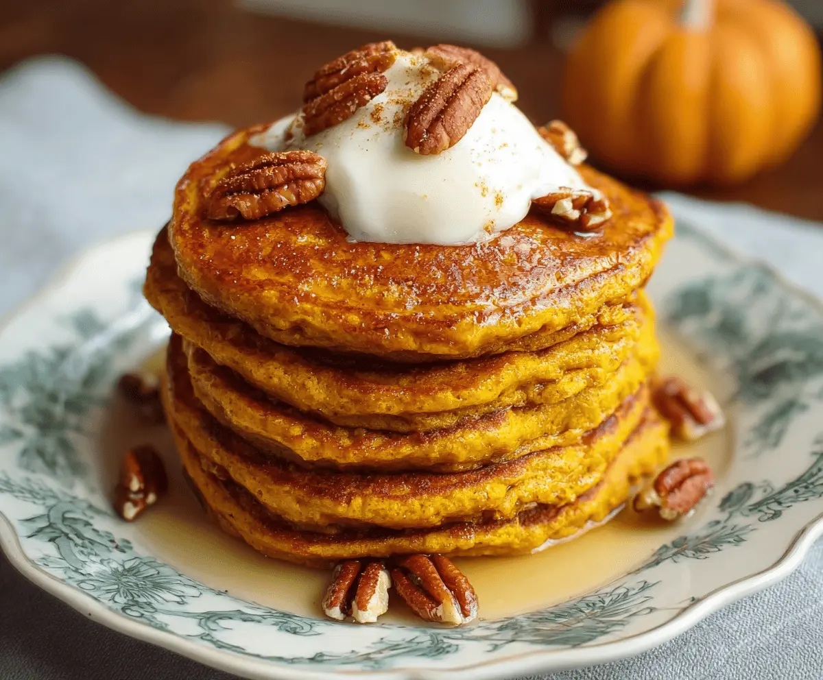 Pumpkin Spice Pancakes