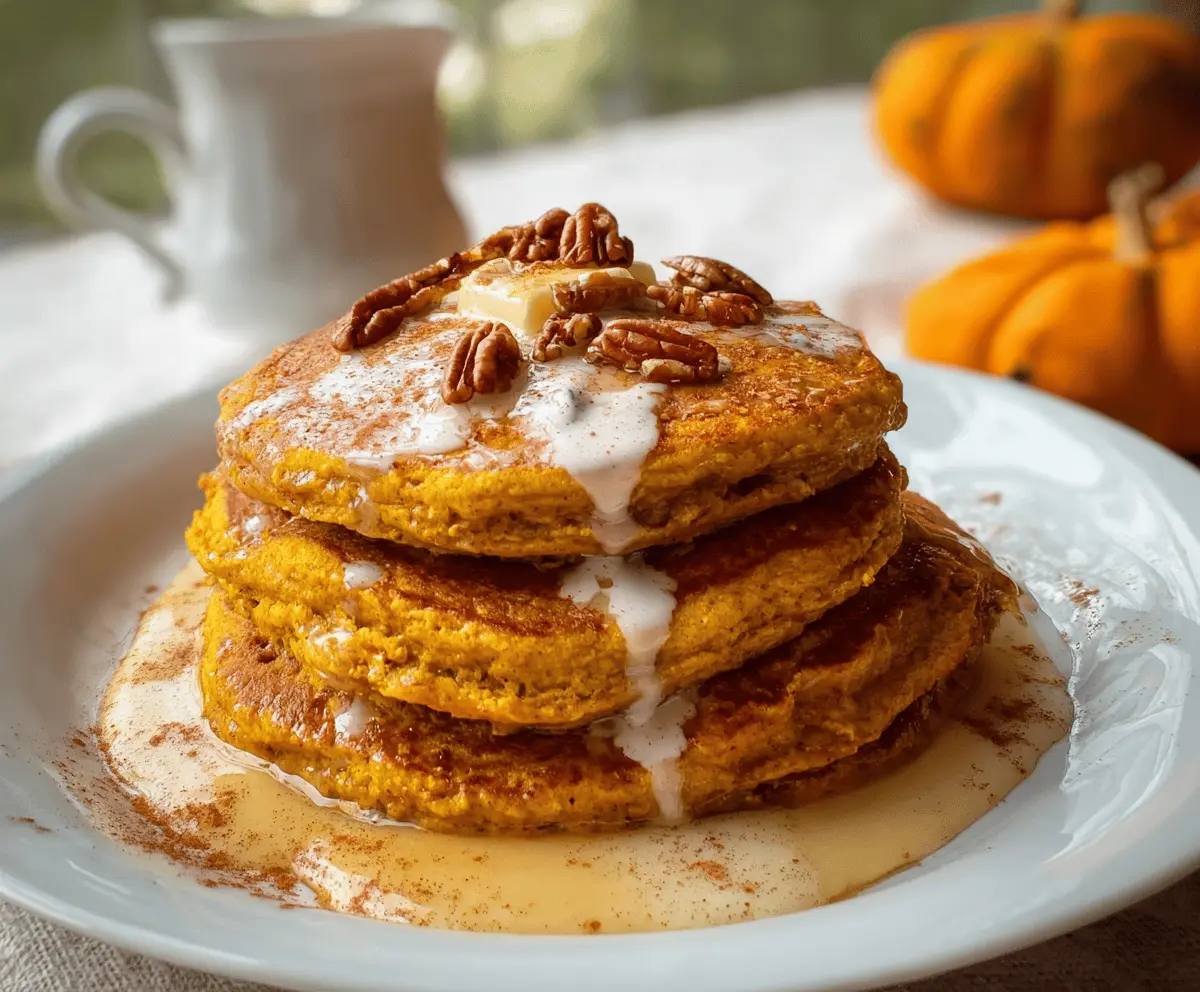 Pumpkin Spice Pancakes