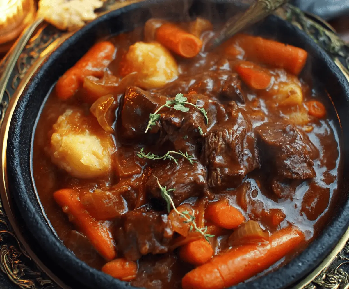 Witches Cauldron Beef Stew