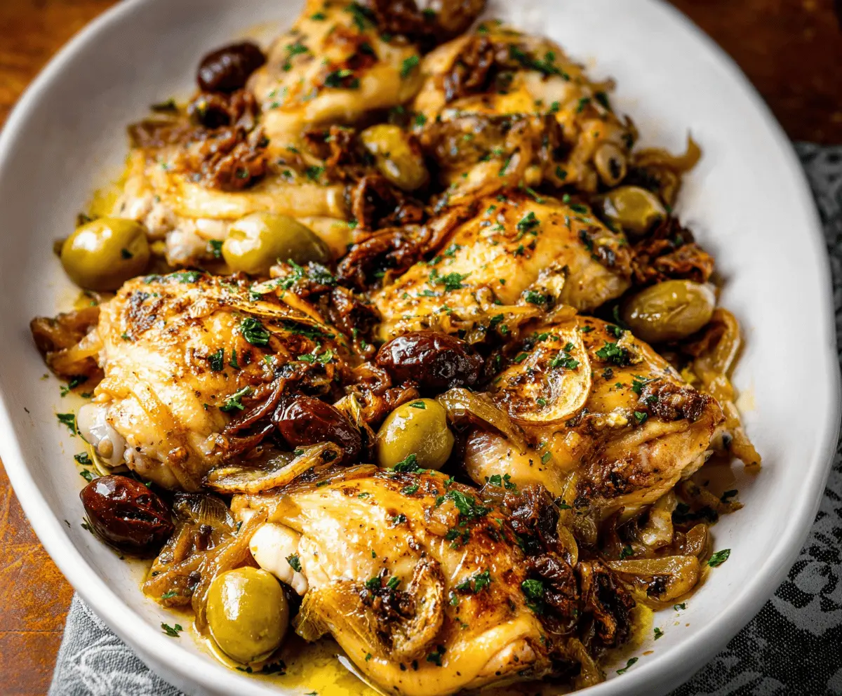 Easy and Delicious Chicken Marbella Recipe