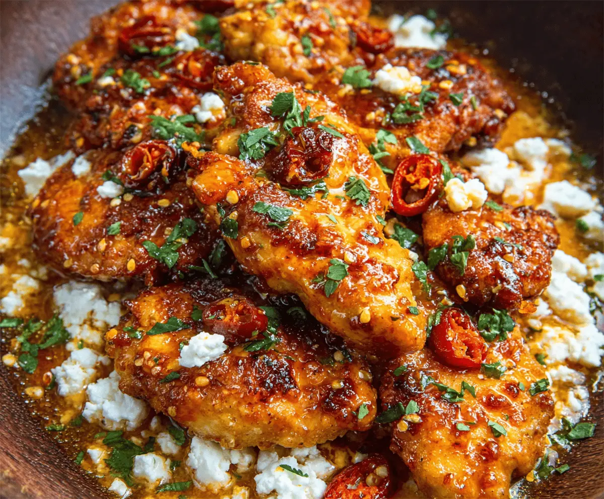 Hot Honey Feta Chicken 