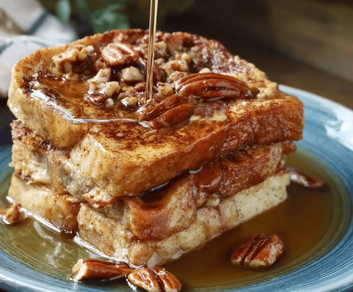 Maple Pecan French Toast Bake