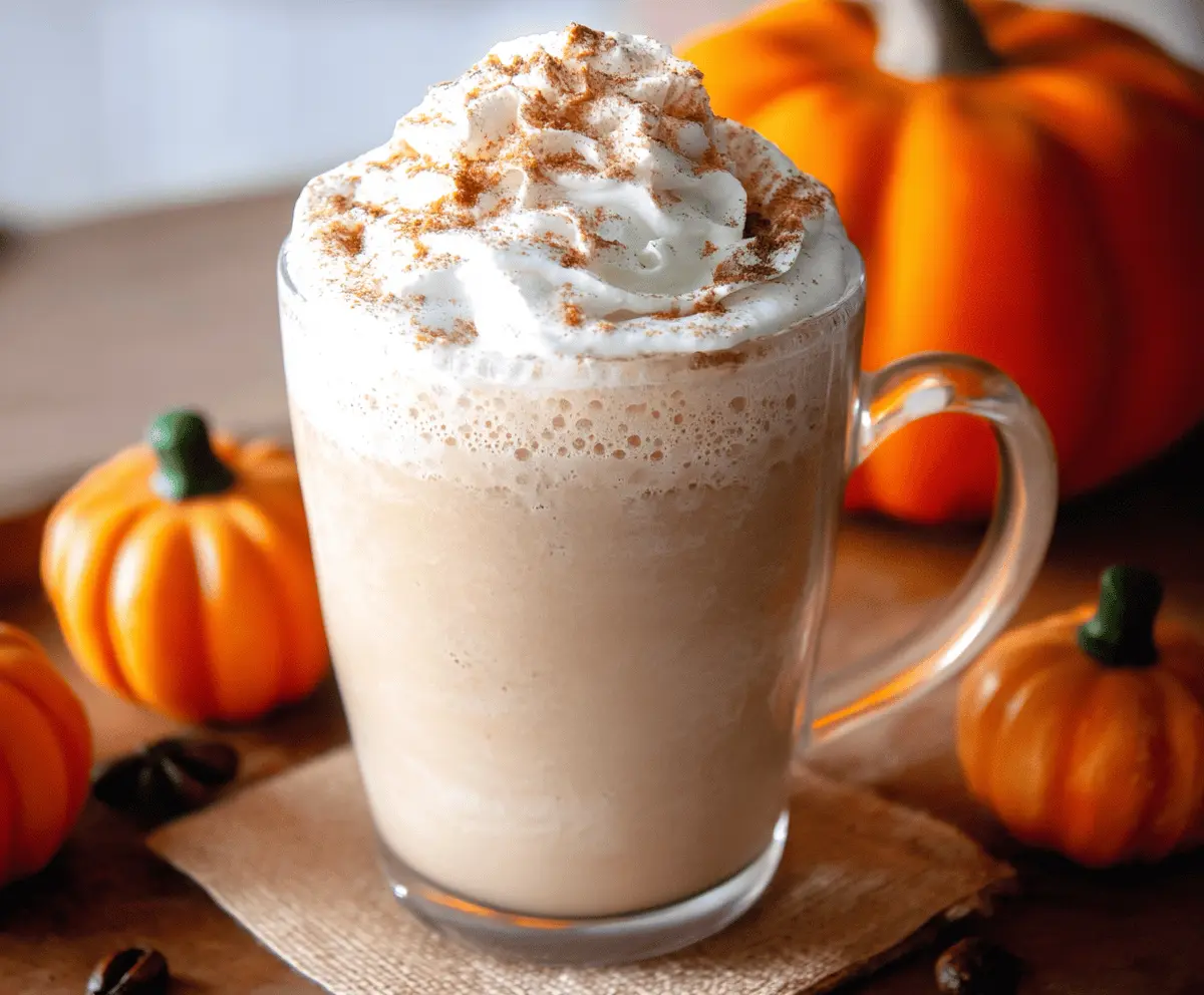 Pumpkin Spice Latte